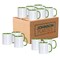 11oz Sublimation Mugs with Colored Handles & Interiors | Tazas para Sublimar, Bulk Mugs for Custom Designs & Branding | White Mugs Set of 12 or Case of 36